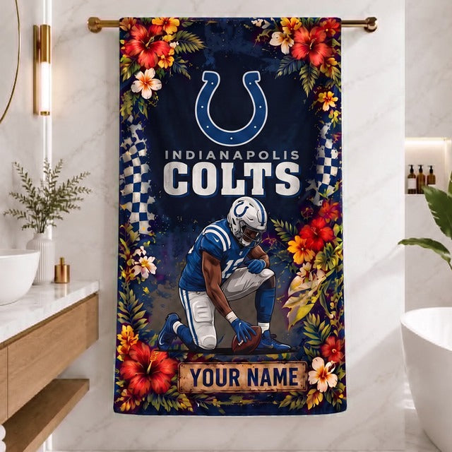 IC x NFL Steel Curtain Football Beach Towel
