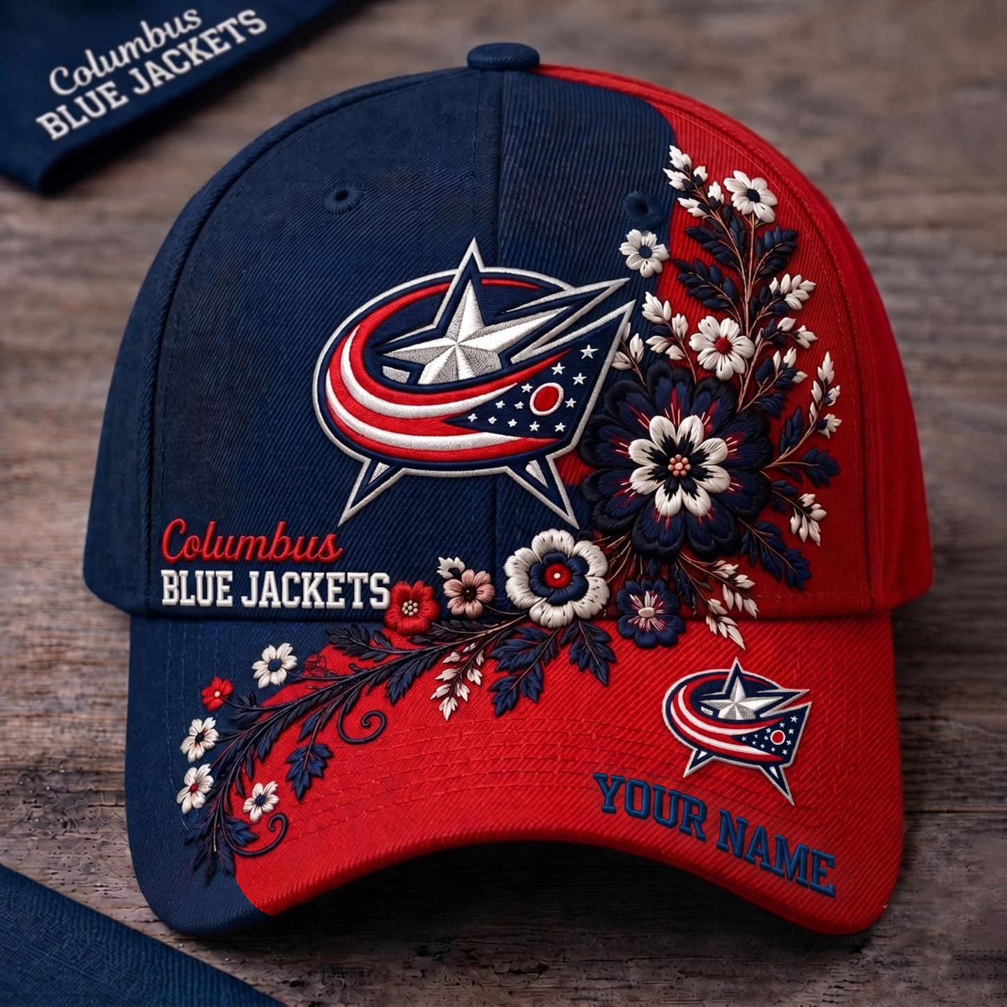 CBJ x NHL Luxury Multicolor Classic Cap
