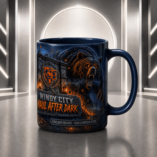CHI Halloween Football Mug – The Frozen Cornfield Spooky Fan Gift DDT