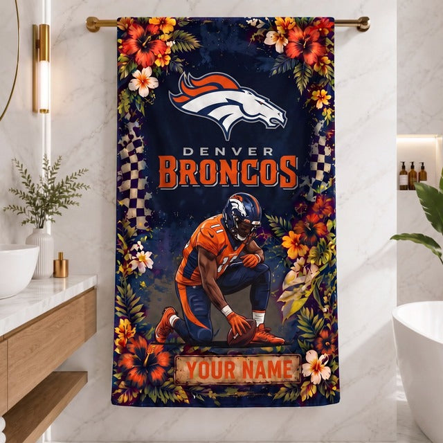 DB x NFL Steel Curtain Football Beach Towel