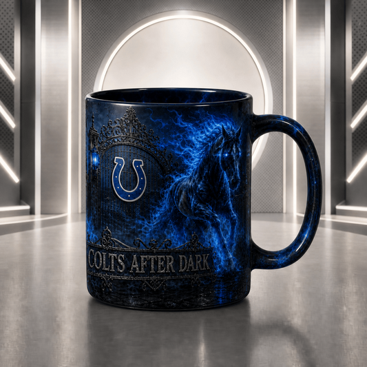 IC Halloween Football Mug – The Frozen Cornfield Spooky Fan Gift DDT