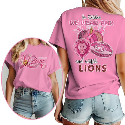 In October We Wear Pink And Watch BL Shirt
