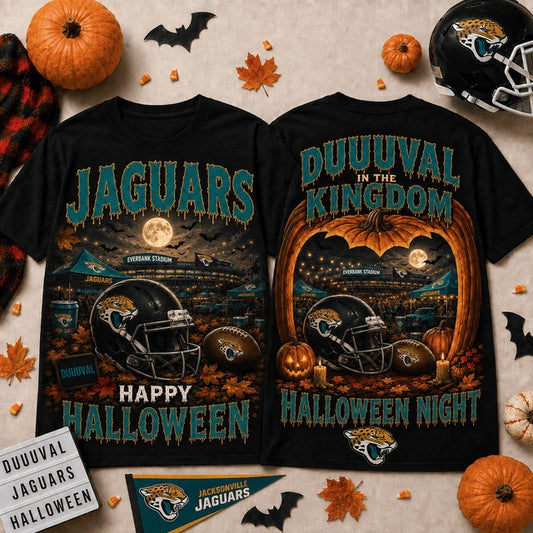 JJ x NFL Halloween Custom Name T Shirt Gift For Fan