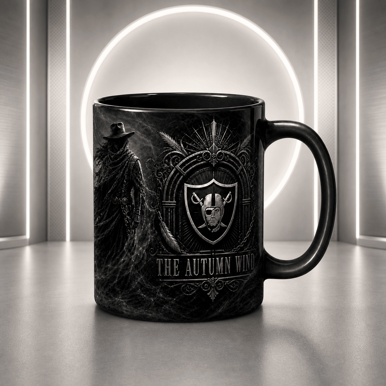 LVR Halloween Football Mug – The Frozen Cornfield Spooky Fan Gift DDT