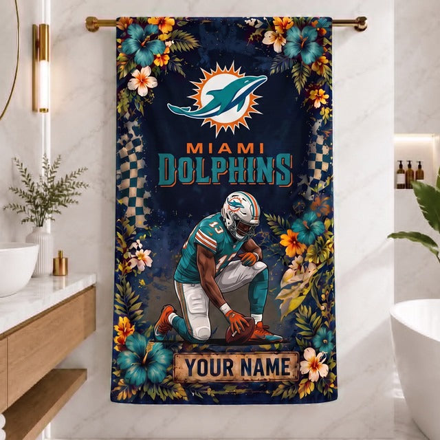 MD x NFL Steel Curtain Football Beach Towel