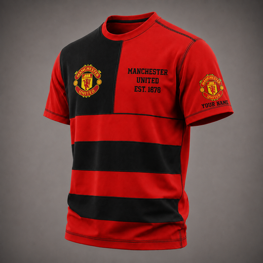 MU x EPL Premium Vintage All Over Print T-Shirt 3D Personalized Gift For True Fan