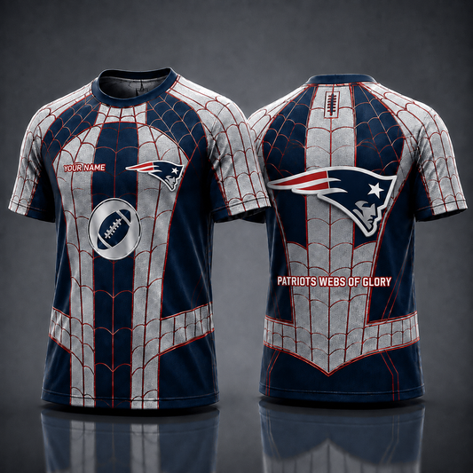 NEP NFL x Spider Personalized T-Shirt – Premium Limited Edition Gift for Football Fans
