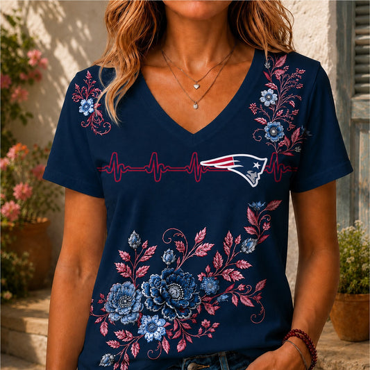 NEP x NFL Luxury Women V-Neck Shirt
