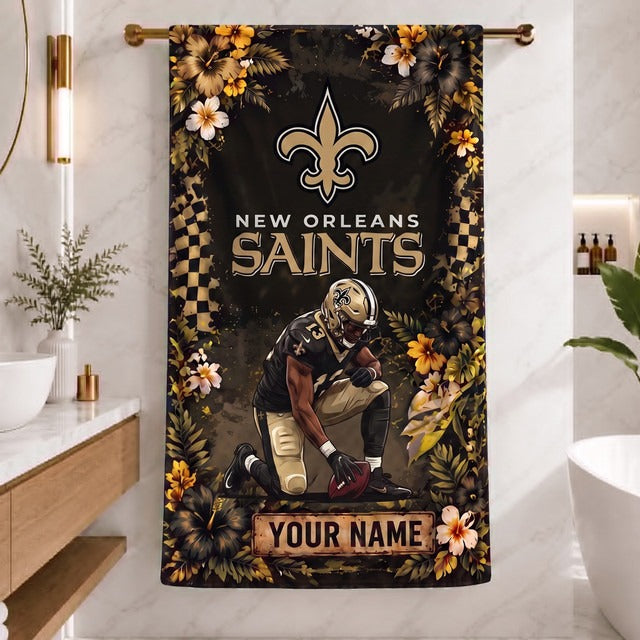 NOS x NFL Steel Curtain Football Beach Towel