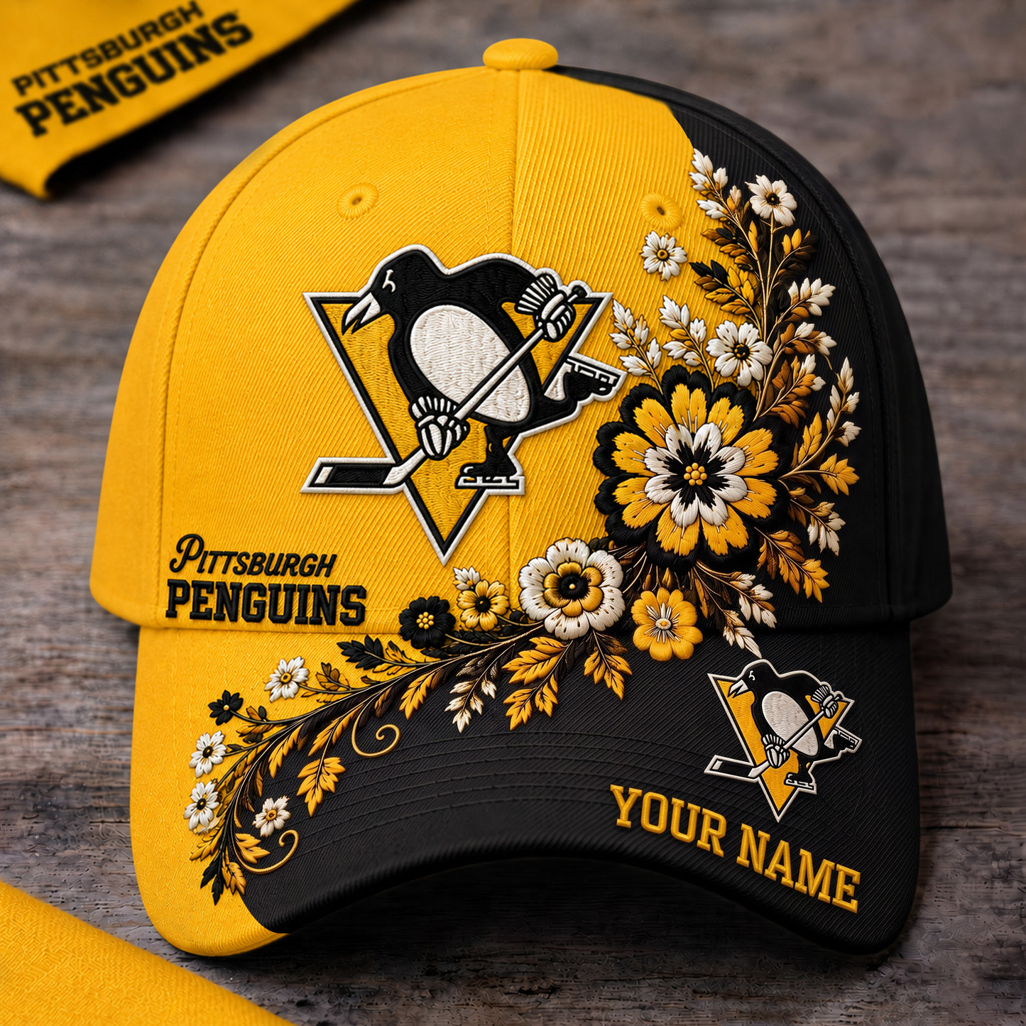 PIT x NHL Luxury Multicolor Classic Cap